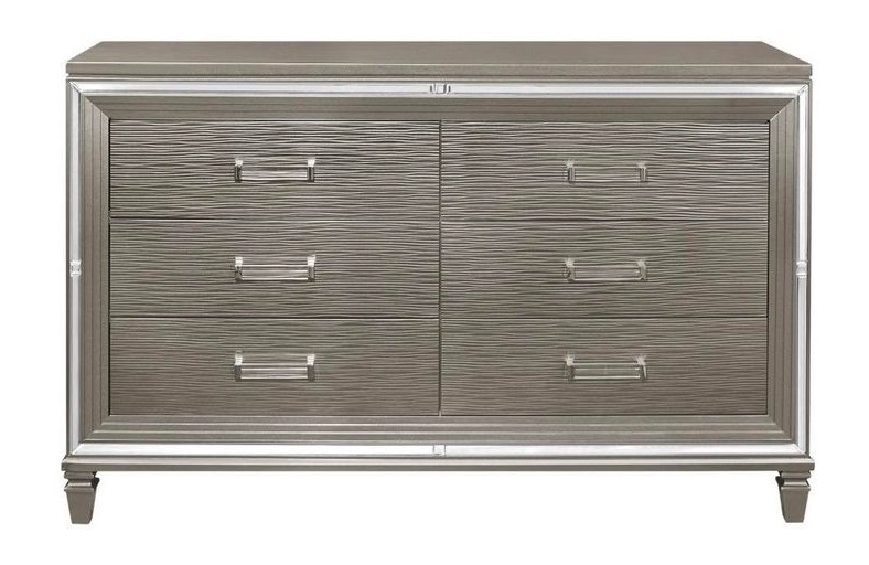 Tamsin 5pc Bedroom Collection-Silver-Gray - Image 10
