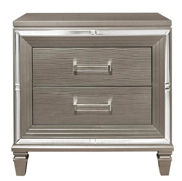 Tamsin 5pc Bedroom Collection-Silver-Gray - Image 16