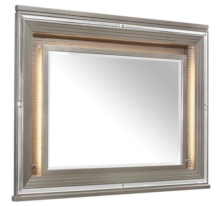 Tamsin 5pc Bedroom Collection-Silver-Gray - Image 18