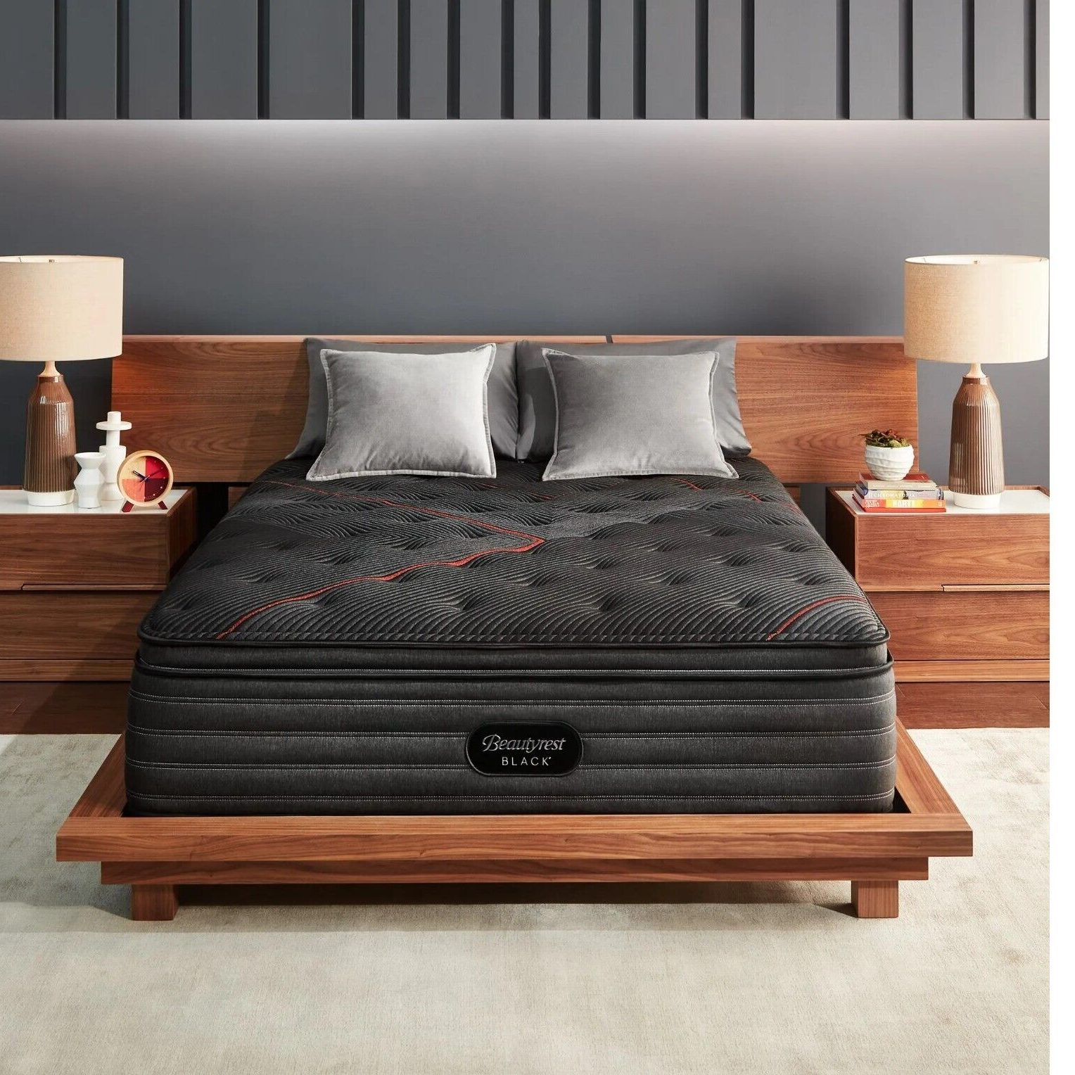 Simmons Beautyrest Black C-Class Plush Pillowtop KING Mattress w