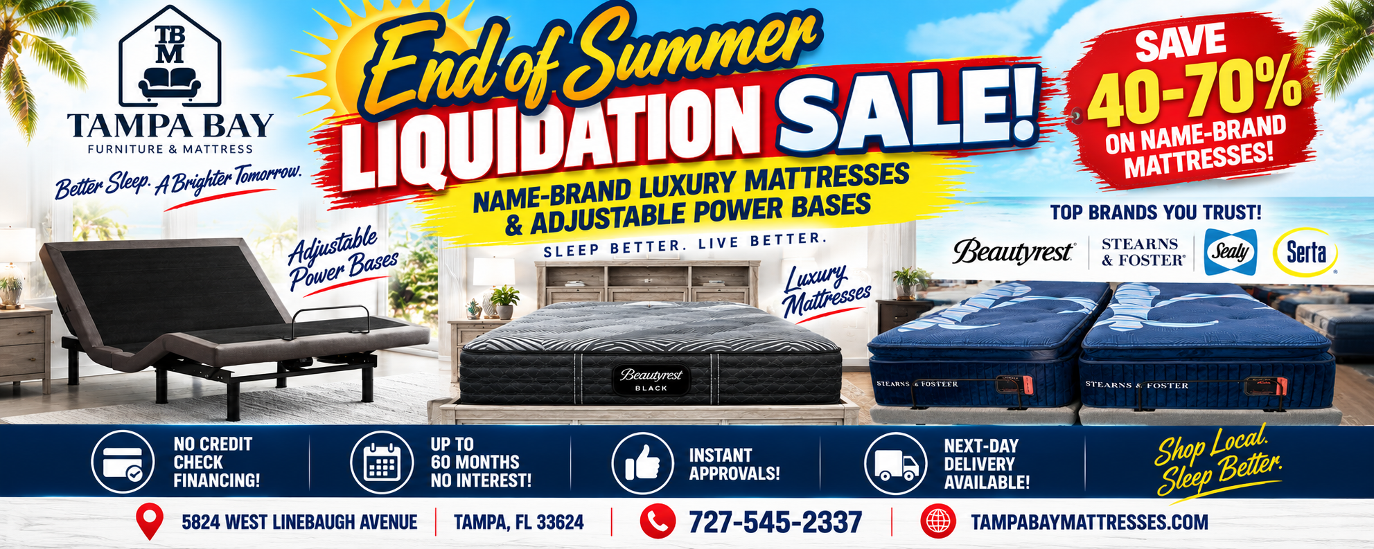 Truckloads of Name Brand Luxury Mattresses