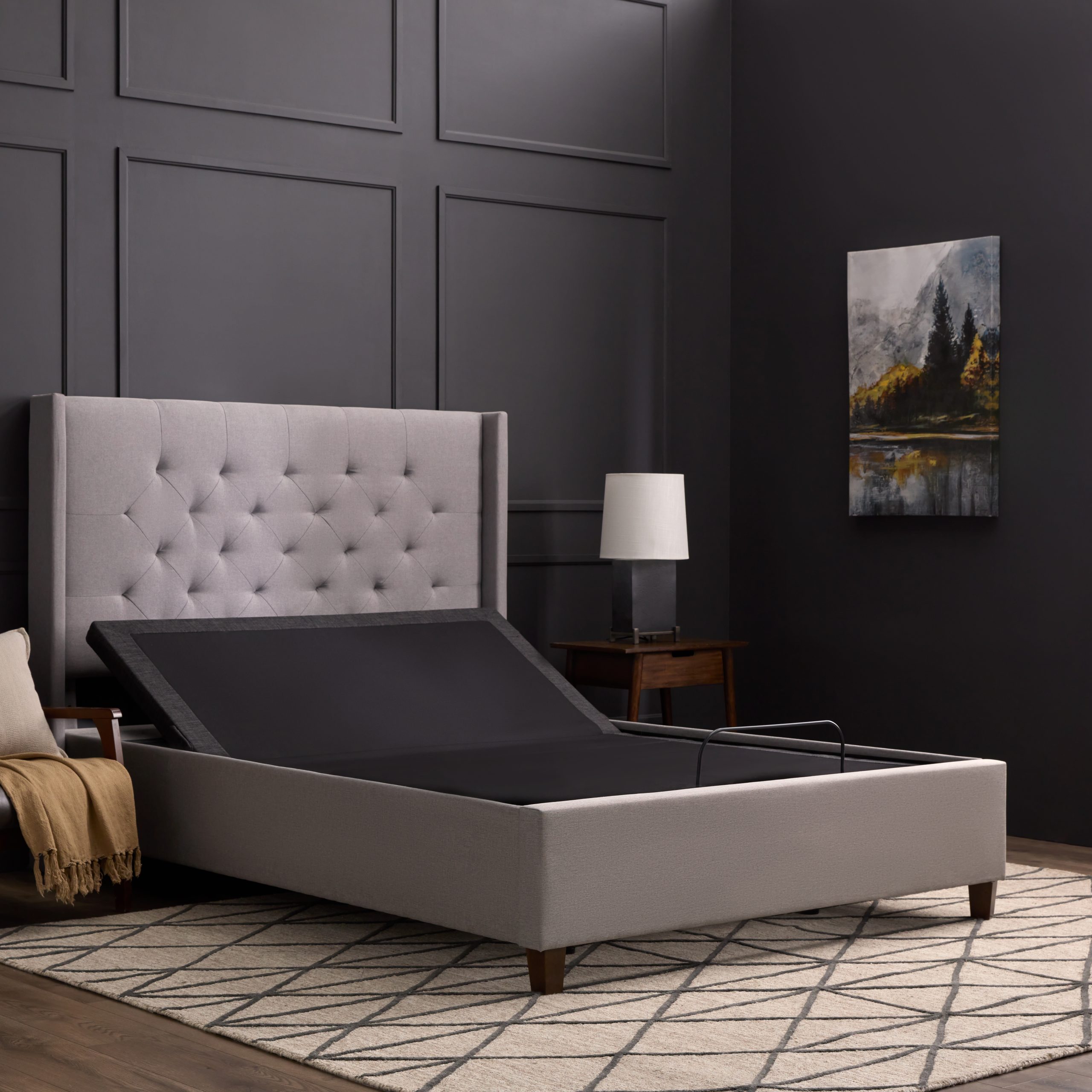 Malouf E455 Smart Adjustable Split King Bed Base - Image 2