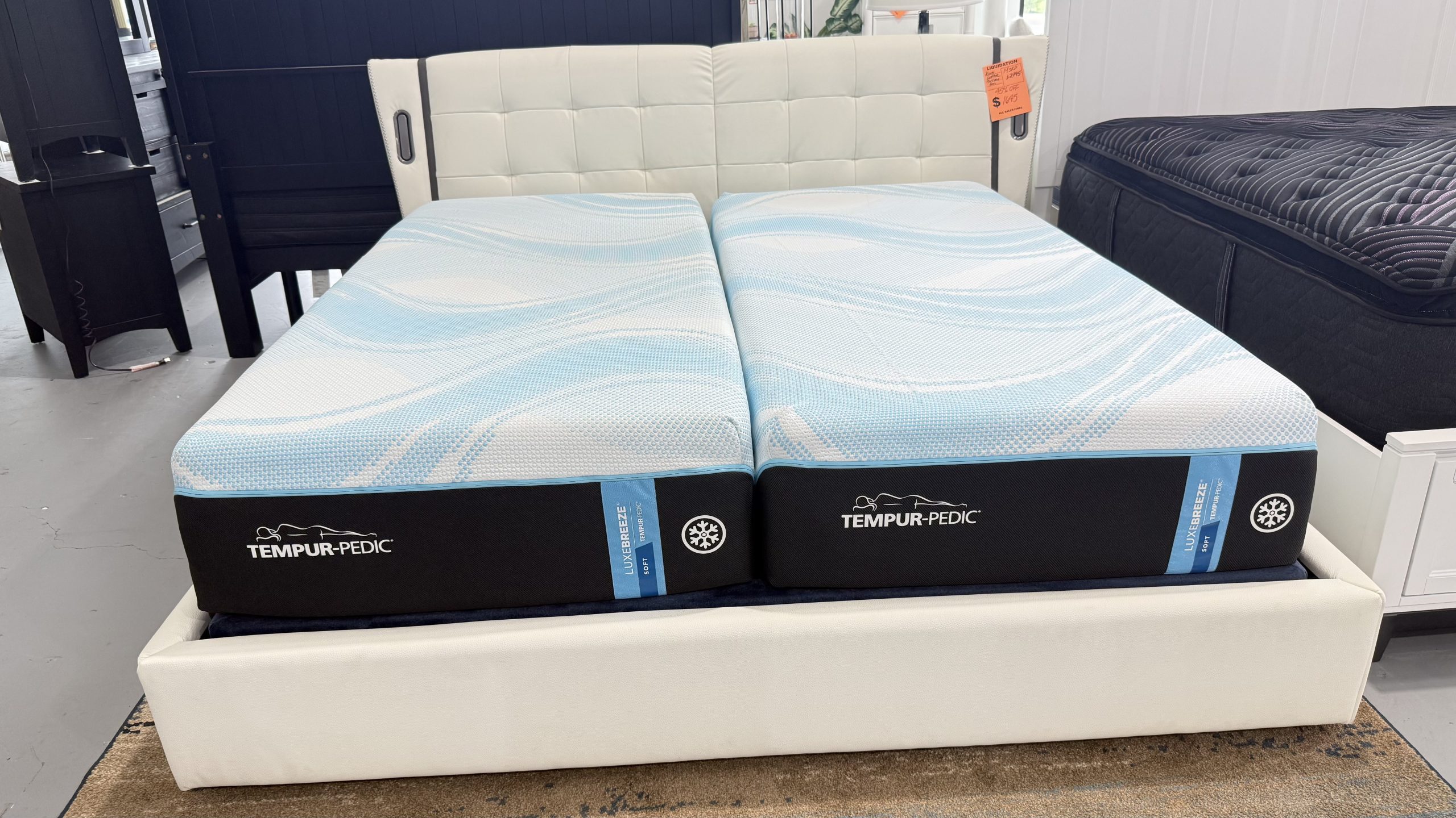 Tempur-pedic Luxe Breeze Soft 2.0 Split King Mattress
