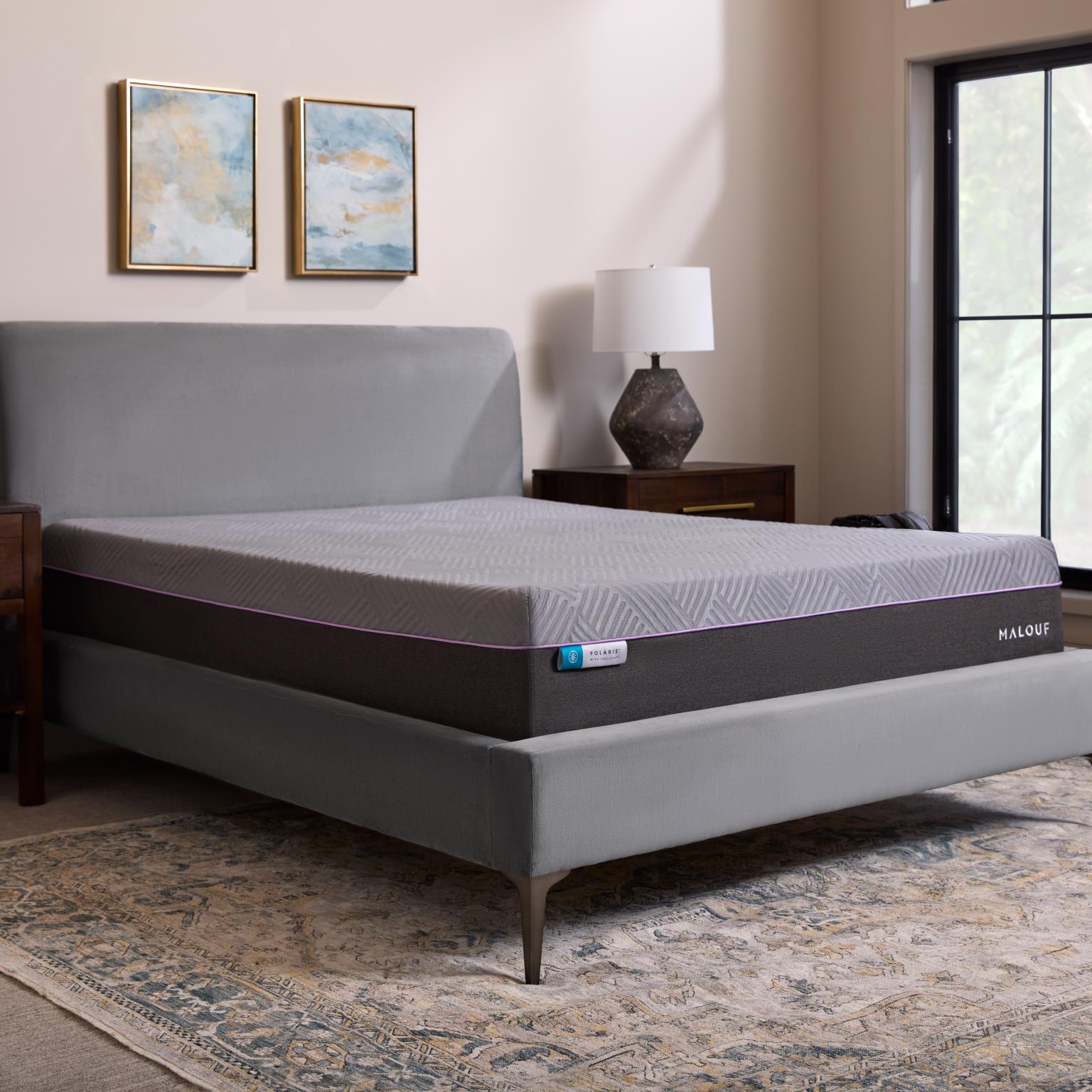 King Polaris 12" Hybrid Mattress with cooling cover FREE SHIPPING NATIONWIDE