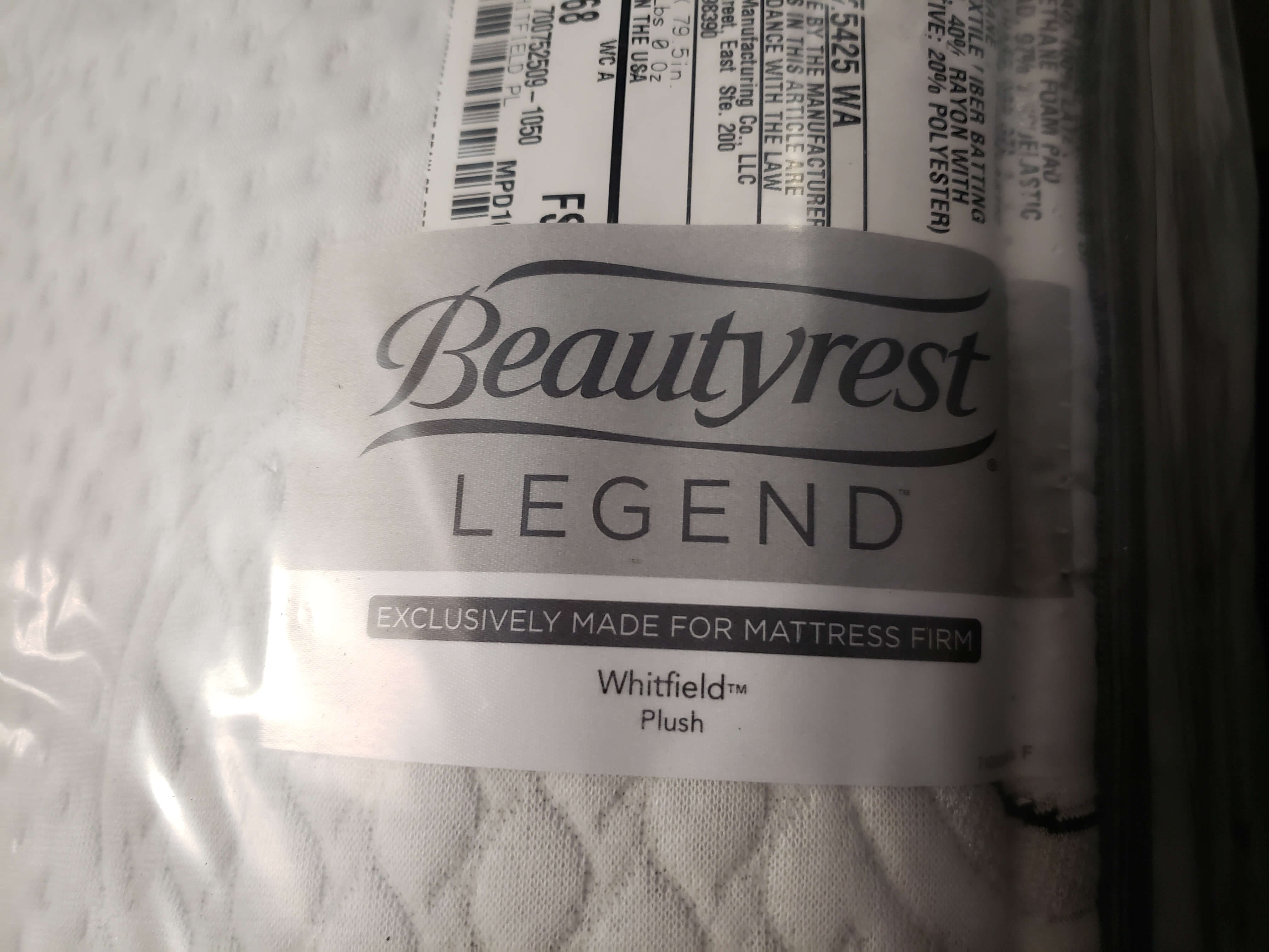 beautyrest legend mattress cover