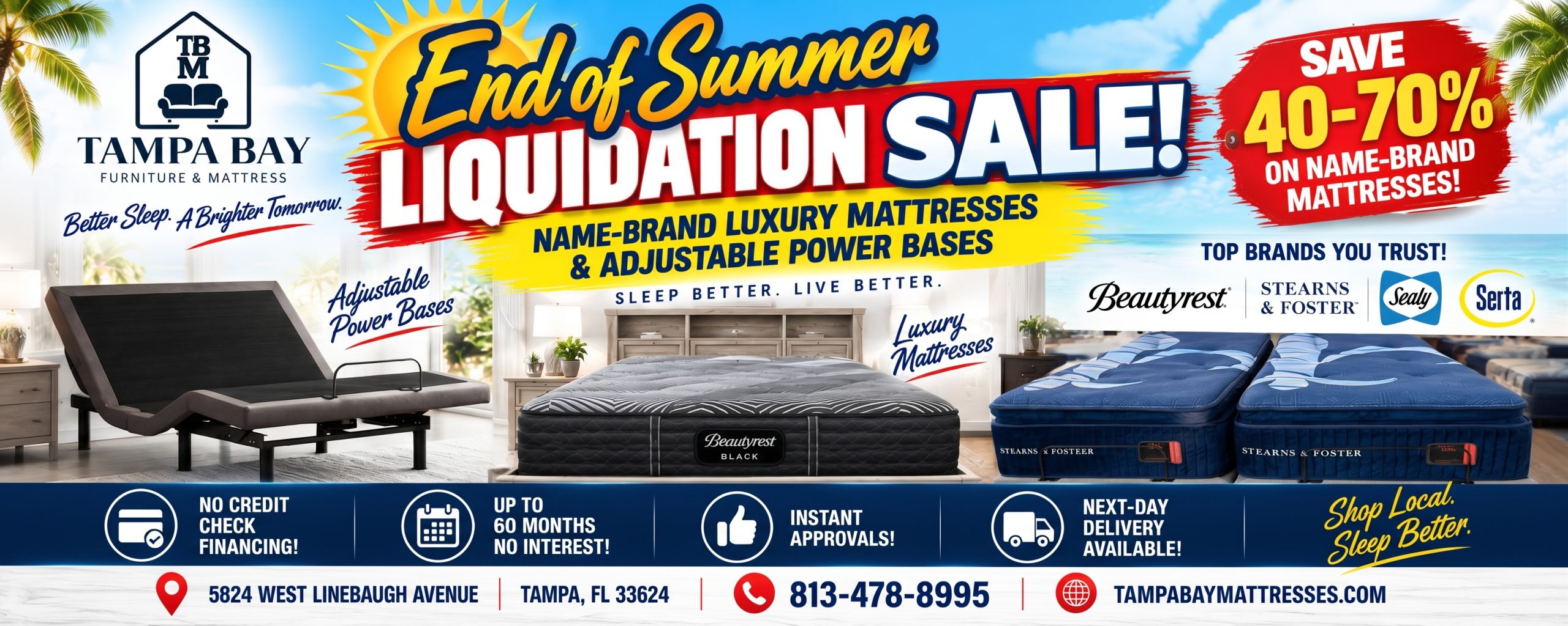 Truckloads of Name Brand Luxury Mattresses