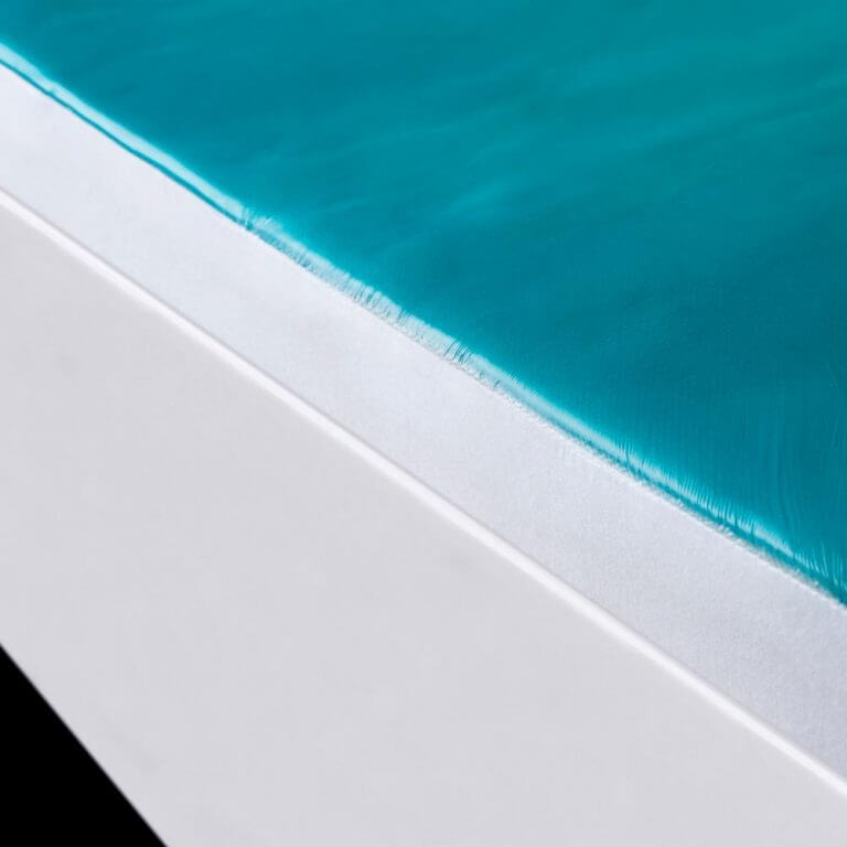 Malouf Fine Linens 2.5 Liquid Gel Memory Foam Mattress Topper Queen